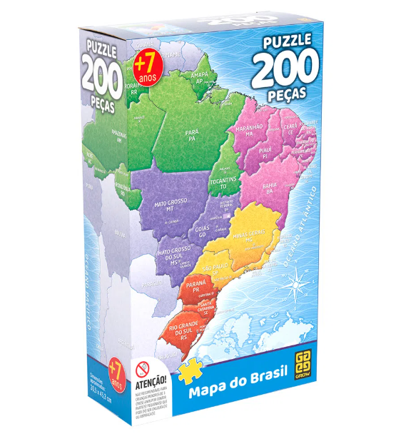 Puzzle Princesas 1000 Peças Grow - Fátima Criança