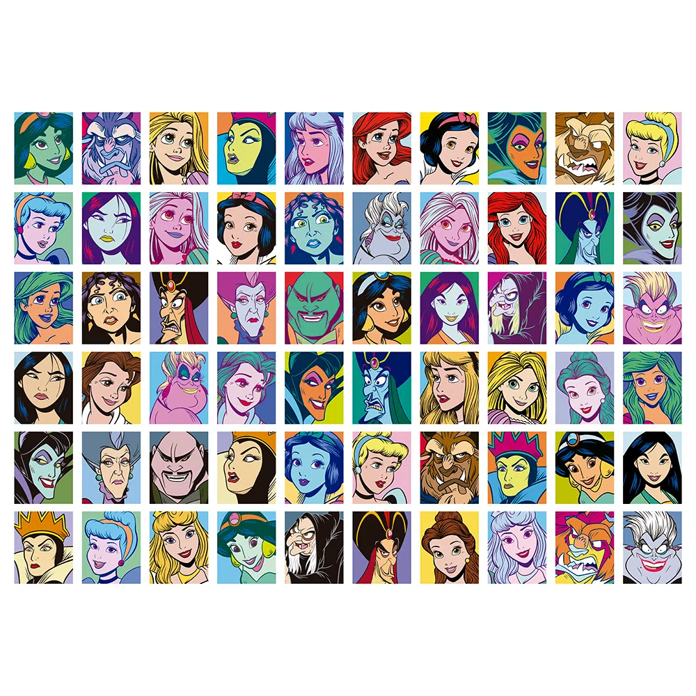 Jogo Menina Disney Princesa Puzzle 30 Peças Quebra Cabeça