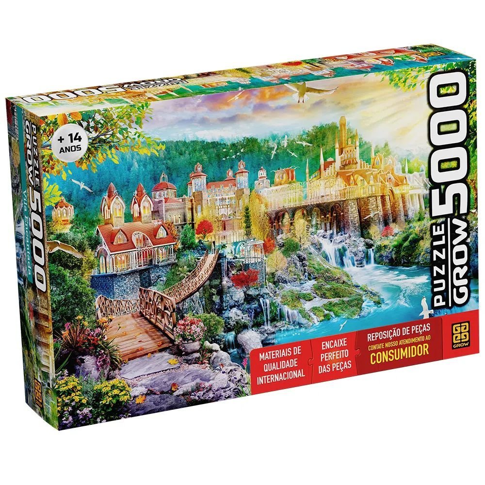 Puzzle 4000 peças Mapa-Múndi - Loja Grow