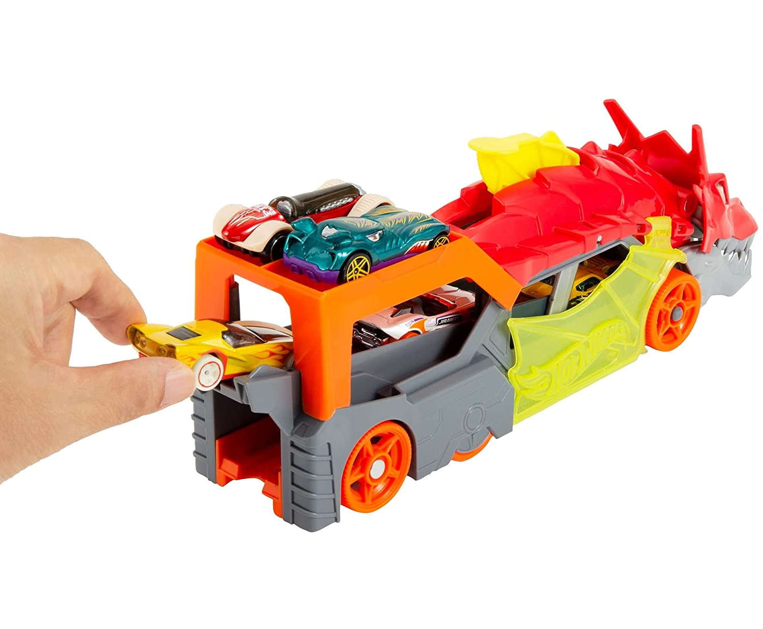 Pista Épica Dragão C/ Loop E Carrinho Hot Wheels Infantil