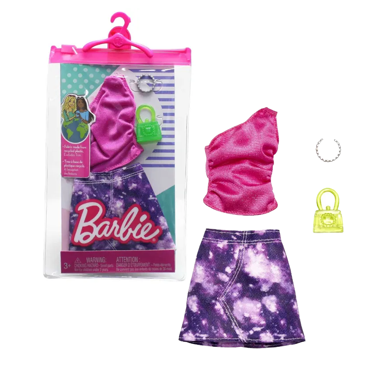 Kit C/ 08 Roupinhas P/ Boneca Barbie Roupas Vestidos