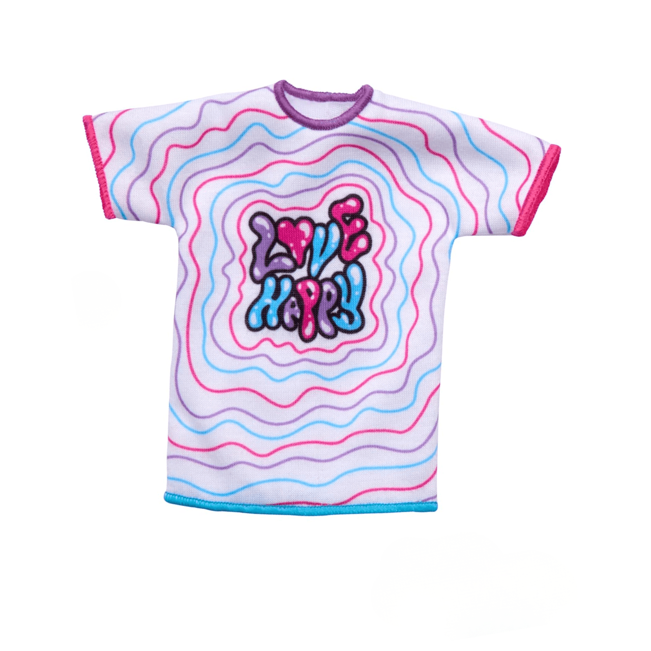 Roupa Barbie Vestido Camiseta Colorido e Acessórios Mattel