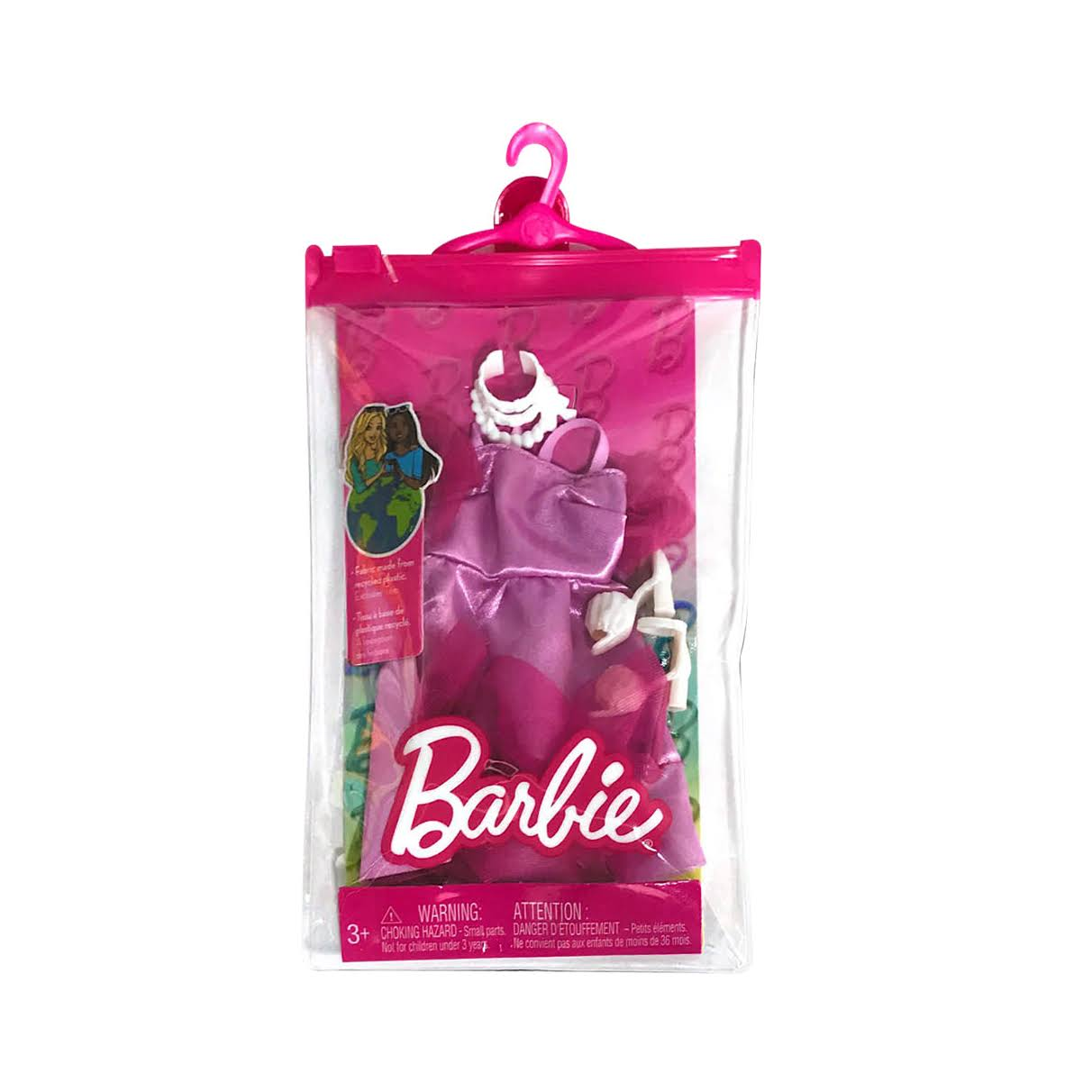 Conjunto 4 Barbie Mattel Roupas Estilosas