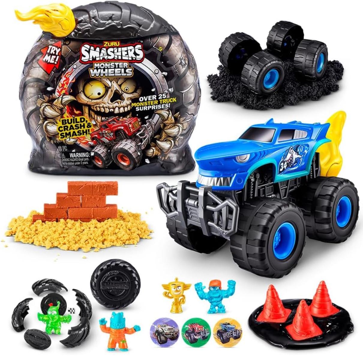 Smashers Monster Truck Surpresa Fun - Fátima Criança