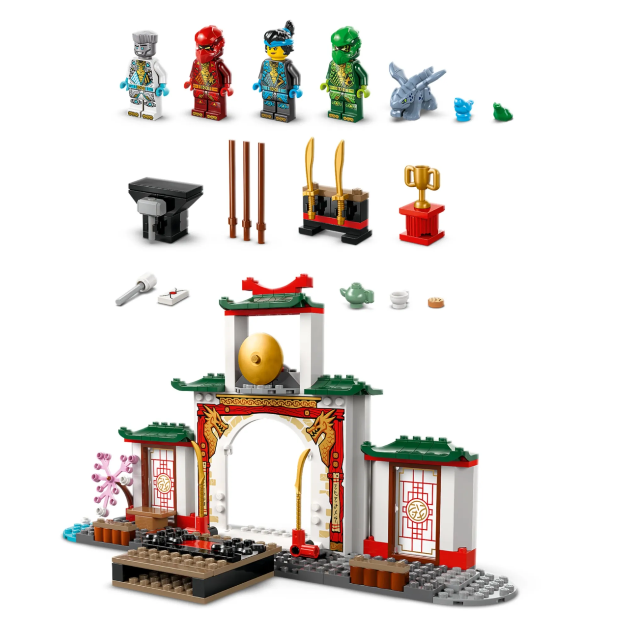 Templo Spinjitzu dos Ninjas Lego Ninjago Dragons Rising Templo Spinjitzu dos Ninjas Lego Ninjago Dragons Rising