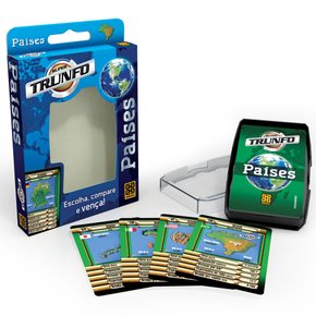 Trunfo cobras e serpentes 32 cartas - Grow Grow entrega delivery rápido