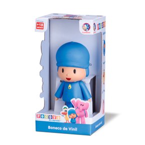 Boneco Pocoyo de Vinil Turma do Pocoyo Cardoso
