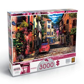 Quebra-Cabeça Rua Florida 3000 Peças Grow