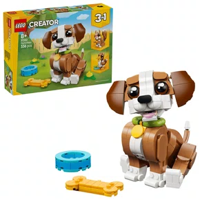 Animais Adoráveis Cachorrinho Brincalhão Lego Creator 3 em 1