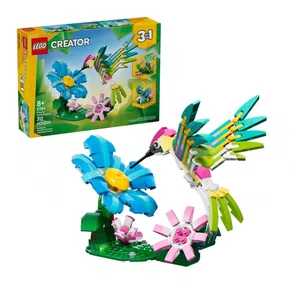 Animais Selvagens: Beija-flor Colorido Lego Creator 3 em 1