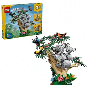Animais Selvagens Família de Coalas Lego Creator 3 em 1