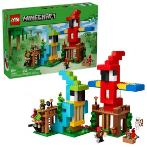 As Casas dos Papagaios Lego Minecraft 