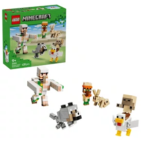 Ataque no Deserto do Jóquei da Galinha Lego Minecraft