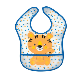 Babador com Pega Migalhas Impermeável Buba 