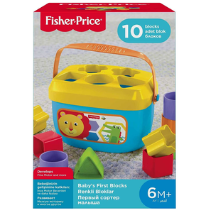 Balde Primeiros Blocos Fisher-Price