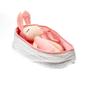 Berço Moisés para Boneca Metoo com Manta e Travesseiro Bup