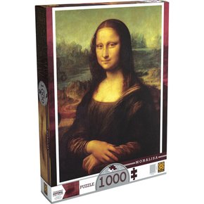 Quebra-Cabeça Monalisa 1000 Peças Grow