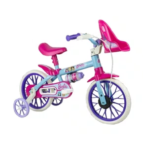 Bicicleta Aro 12 Barbie Nathor