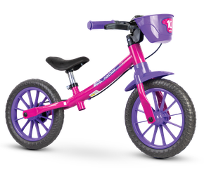 Bicicleta Balance Aro 12'' Feminina Nathor