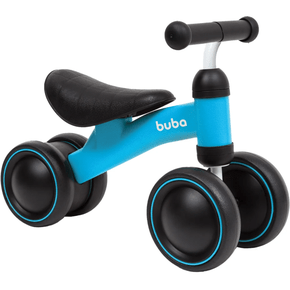 Bicicleta de Equilíbrio 4 Rodas Azul Buba