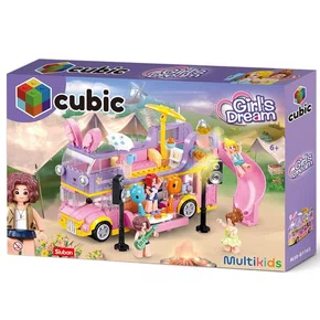 Blocos de Montar Festa Girl's Dream Cubic Multikids
