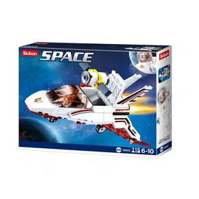 Blocos de Montar Veículo Interplanetário Saturno Cubic Multikids