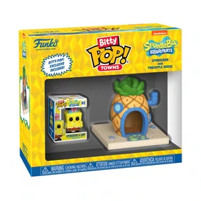  Bob Esponja e Gary na Casa de Abacaxi Funko Bitty POP! Towns Candide