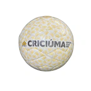 Bola de Futebol Criciúma E.C Número 5 PVC/PU Futebol e Magia
