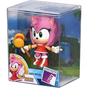 Boneca Amy Rose 107 Sonic The Hedgehog Fandom Box Lider