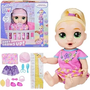 Boneca Baby Alive Bebê Cresce Lala Loira Hasbro Fátima Criança