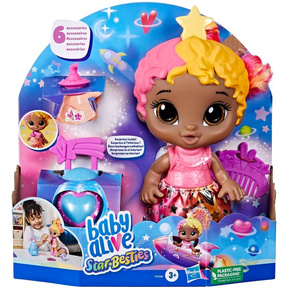 Boneca Baby Alive Star Besties Bella Brilhante Hasbro
