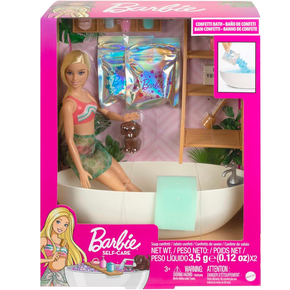 Boneca Barbie Banho de Confete Mattel