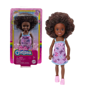 Boneca Barbie Fashionista Vestido Rastinhos Preto Mattel - Fátima Criança