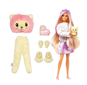 Boneca Barbie Extra Mini Roupa Xadrez Mattel - Fátima Criança