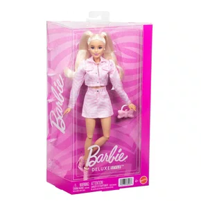 Boneca Barbie Fashionista Deluxe Style Jaqueta Rosa Mattel
