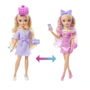 Boneca Barbie Malibu Dream Besties Prepare se Comigo Mattel