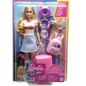 Boneca Barbie Viajante com Acessórios