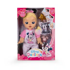 Boneca Disney Darlings Minnie Mouse com Sons e Luzes Multikids