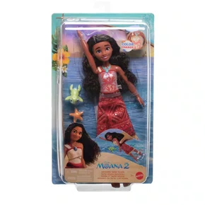Boneca Disney Moana 2 Nadadora com Pet Color Change Mattel