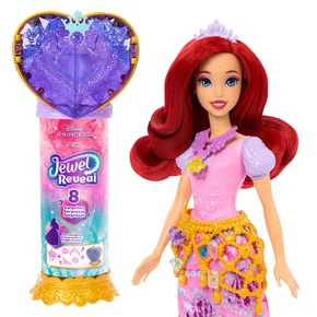 Boneca Disney Princess Ariel Jewel Reveal Mattel