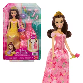 Boneca Disney Princess Bela Histórias Mágicas 2 em 1 Mattel