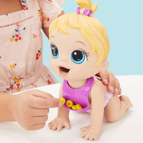 Boneca Hora da Papinha Negra Baby Alive Hasbro - Fátima Criança