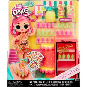 Boneca LOL Suprise O.M.G Sweet Nails Pink P MGA Entertainment