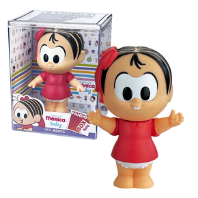Boneca Mônica 052 Turma da Mônica Baby Fandom Box Lider