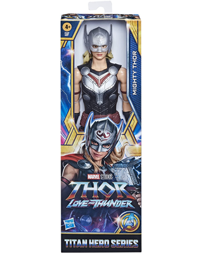 Boneca Titan Hero Love and Thunder Jane Foster Poderosa Thor Hasbro