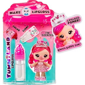 Boneca Yummiland Make Lipgloss Bianca Bubble Gum MGA Entertainment