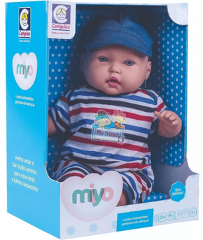 Anny Doll Baby Reborn Menino Marinheiro Cotiplás - Fátima Criança