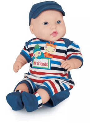Anny Doll Baby Reborn Menino Marinheiro Cotiplás - Fátima Criança