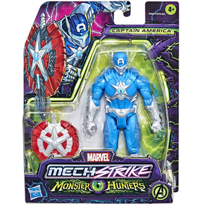 Boneco Capitão America Monster Hunters Hasbro