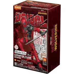 Boneco Deadpool Champion Class Marvel Studios Blokees Polibrinq